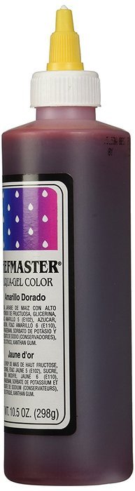 Chefmaster Liqua-Gel Food Color, 10.5-Ounce, Golden Yellow N3