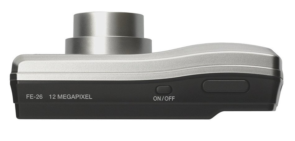 Olympus FE-26 12MP Digital Camera with 3x Optical Zoom and 2.7 inch LCD (Silver) N4