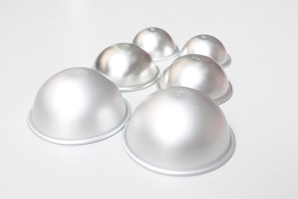 Aluminum Bath Bomb Mold Metal Bath Bomb Molds Ball Makes N3