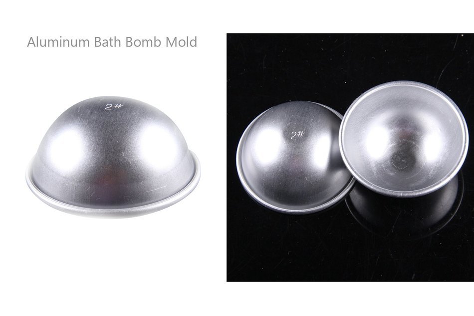 Aluminum Bath Bomb Mold Metal Bath Bomb Molds Ball Makes N4