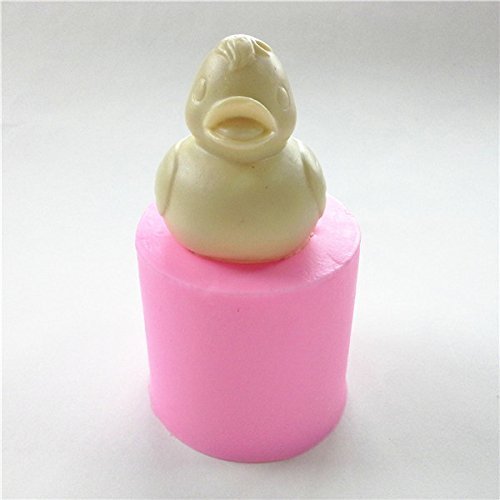 Joinor 3D Duck Silicone Fondant Mold Candle Making Kit Soap Mold DIY Chocolate Mold Cake Top Decorations N2