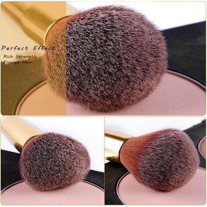 ShungHO MSQ Brand 15pcs Makeup Brushes Set,Roman Style Beauty Comestic Makeup Brushes Tools Kits N6