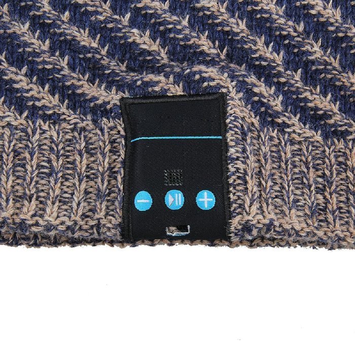Bluetooth Hat, Pinron Wireless Music Wool Knit Hat Handsfree Headphone Speaker or Iphone6 6s Samsung HTC Phones... N5