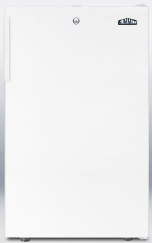Summit FF511LBI7ADA 22" ADA Compliant Commercially Approved Medical Built In or Freestanding Compact Refrigerator...