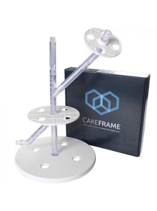 Cake Support Structure for Easy Gravity Defying Cakes by CakeFrame - BONUS Conversion Guide Included (Starter...
