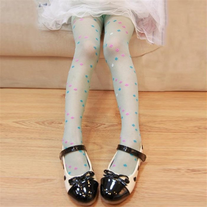 Banggood New Floral Tights Pantyhose Colorful ights Stockings For Child Girl N2