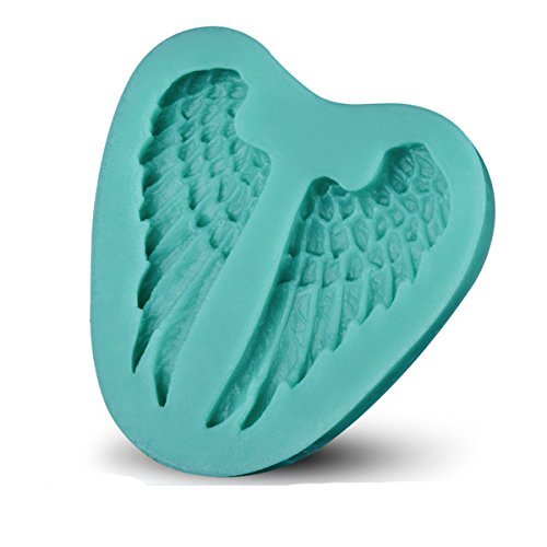 Angel Wing Shaped Food Grade Silicone Mold by uGen! Soap Ice Cake Mold. Sugarcraft Tool. Chocolate Candy Fondant...