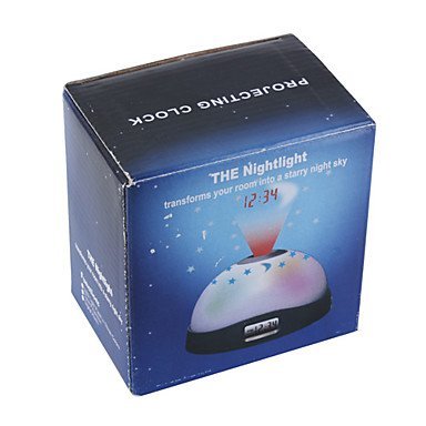 QINF LED Digital Sensor Plastic AAA Desk & Shelf Clocks N3