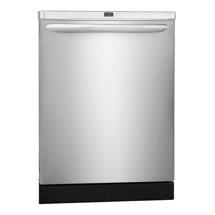 FRIGIDAIRE FGID2466QF Dishwasher,24InW x 25InD,120V,10A, Stainless Steel