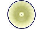 Polish Pottery Bundt Cake Pan 10-inch Orange Tranquility UNIKAT N3