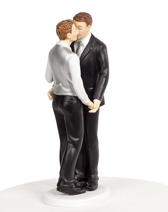 Romance Gay Wedding Cake Topper N3
