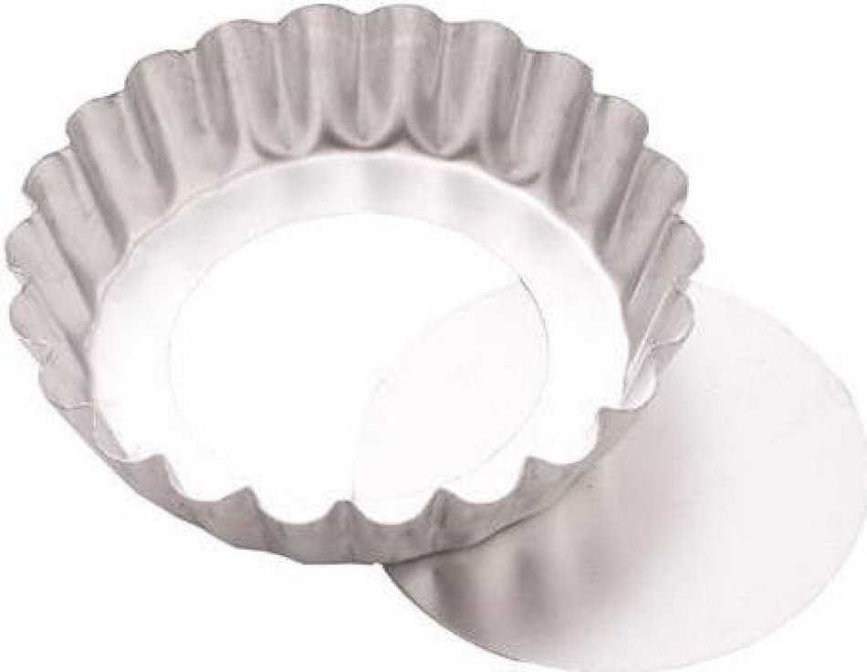 Tala 23Cm Fluted Flan Tin With Loose Bottom N2