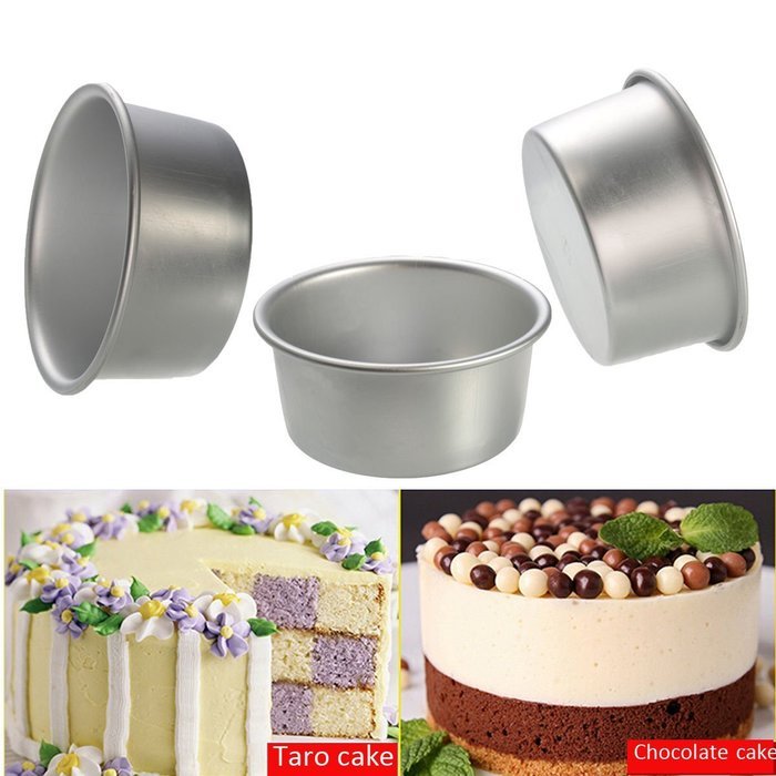 SORCO 1Pcs 8 inch Aluminum Alloy Non-stick Round Cake Baking Mould Pan Bakeware Tool N8