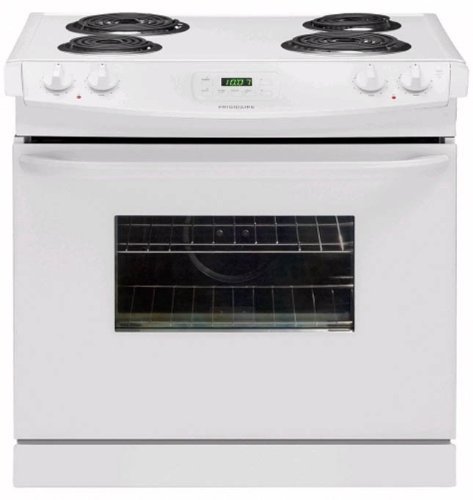 30 In. Drop-in Electric Range &ndash; White