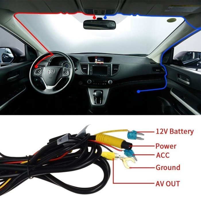 12V Full HD 1080P Autos Mini Hidden Video Recorder Camcorder Dash Cam Tachograph N7