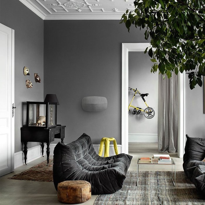 B&O PLAY by Bang & Olufsen Beoplay A6 Music System Multiroom Wireless Home Speaker (Light Gray) N9