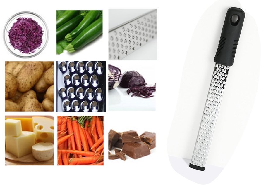 SASRL Stainless Steel Classic Zester Grater N2