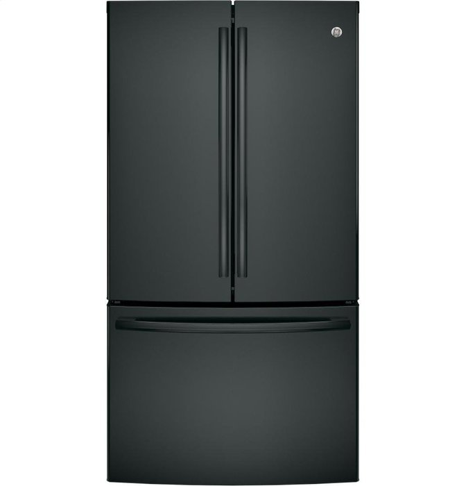 GE Black FrenchDoor Bottom Freezer Refrigerator N11 free image download
