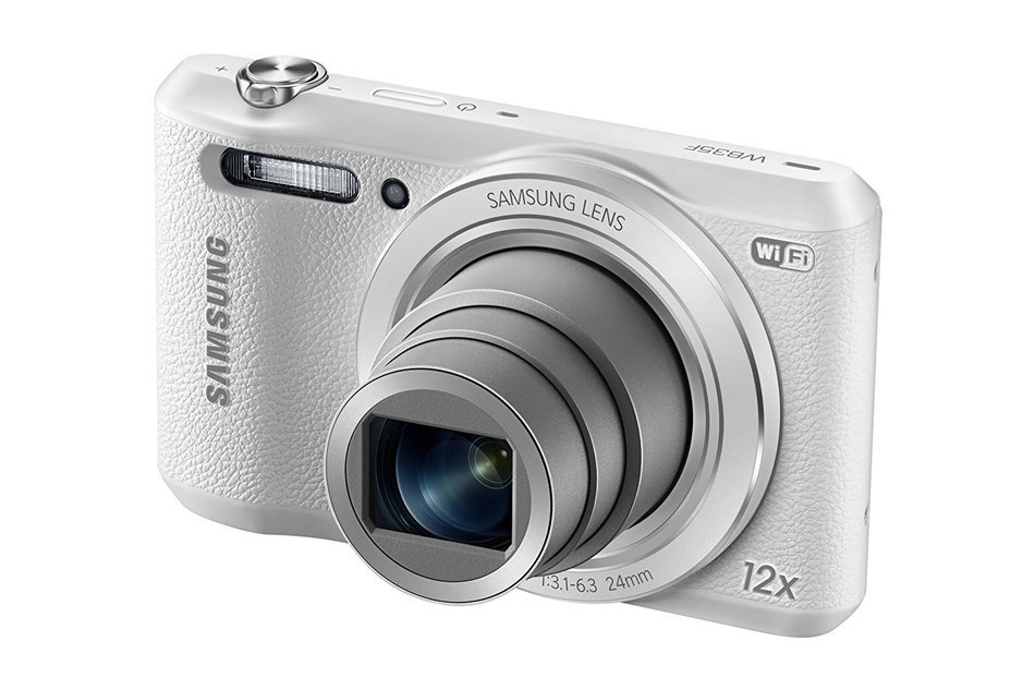 Samsung WB35F Smart Camera - White (16.2MP, Optical Image Stabilisation) 2.7 inch LCD N3