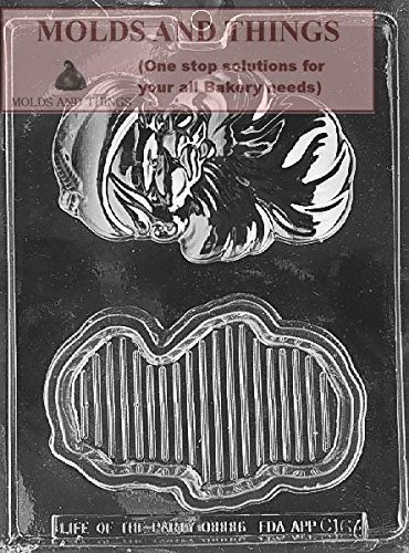 SANTA POUR BOX chocolate candy mold with &copy; Molding Instruction - Set of 3