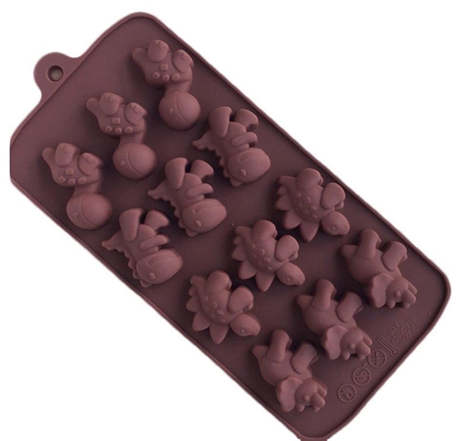 Chawoorim 12 Owls Silicone Cake Bread Chocolate Jelly Candy Baking Mould Craft Mold N5