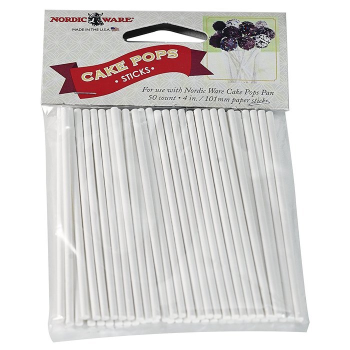 Nordic Ware 01175 50 Count Cake Pop Sticks N2