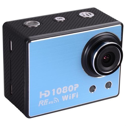 Blue Action Sports Outdoor Waterproof Digital Cam Camera Camcorder Full HD 1080P Wifi With Remote Control N5
