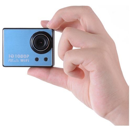 Blue Action Sports Outdoor Waterproof Digital Cam Camera Camcorder Full HD 1080P Wifi With Remote Control N6