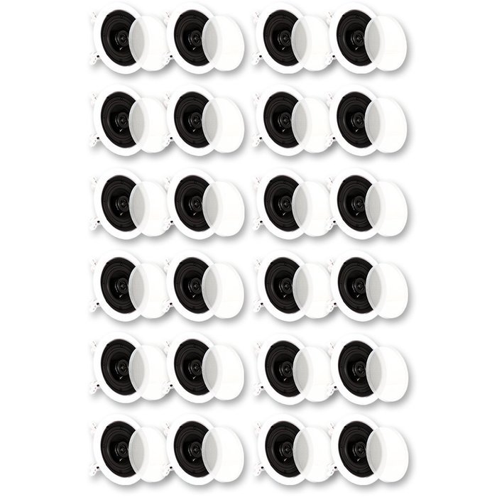 Theater Solutions CS4C In Ceiling Speakers Surround Sound Home Theater 12 Pair Pack 12CS4C