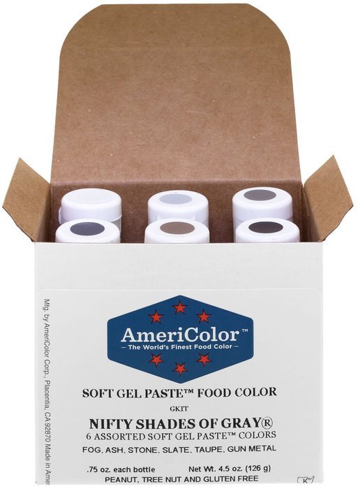 Nifty Shades Of Gray Food Color