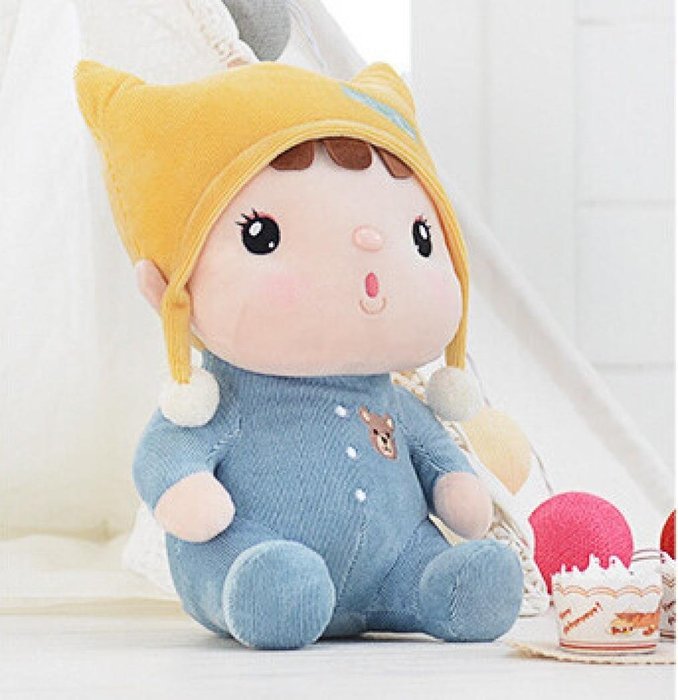Plush Toy，BeautyVan Jelly Beans Sitting Plush Toy Children Cute Doll (Pink) N2