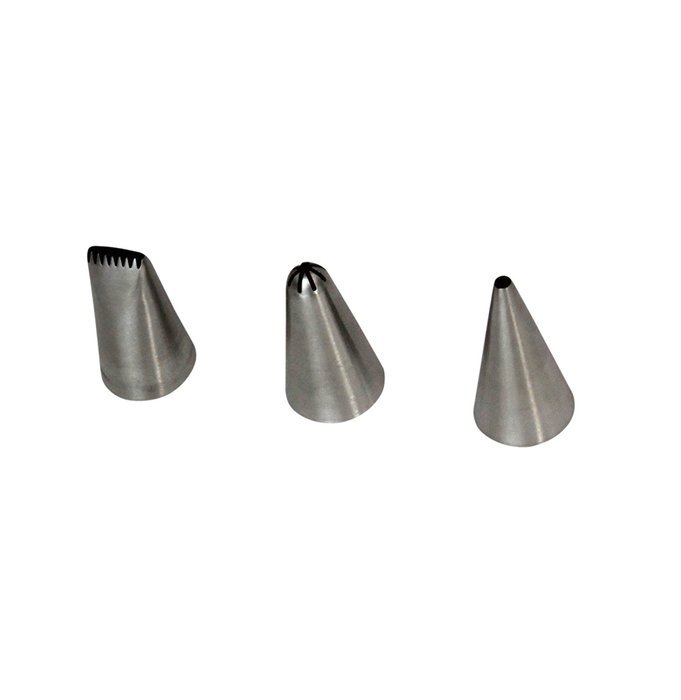 Prepworks Decorating Bulbs - 3 Bulbs - 3 Tip Styles - 9 Tips Total N3