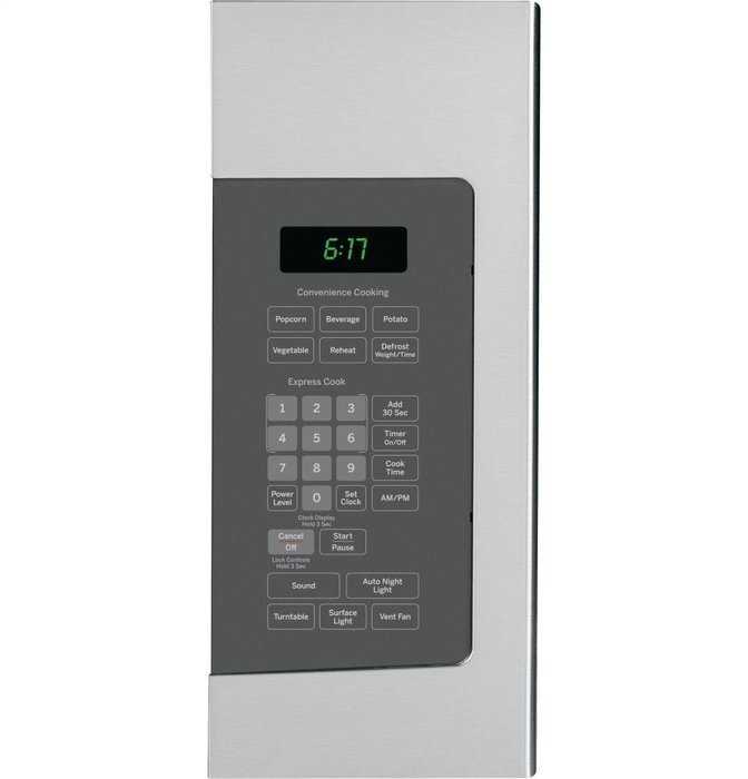 GE JVM6172SFSS 1.7 Cu. Ft. Stainless Steel Over-the-Range Microwave N7