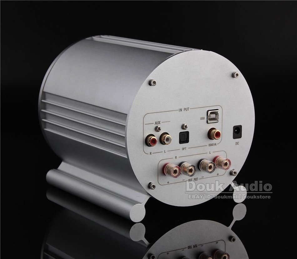 Nobsound COAX / OPT / USB XMOS DAC Audio Decoder & HiFi Digital Stereo Amplifier Silver N3