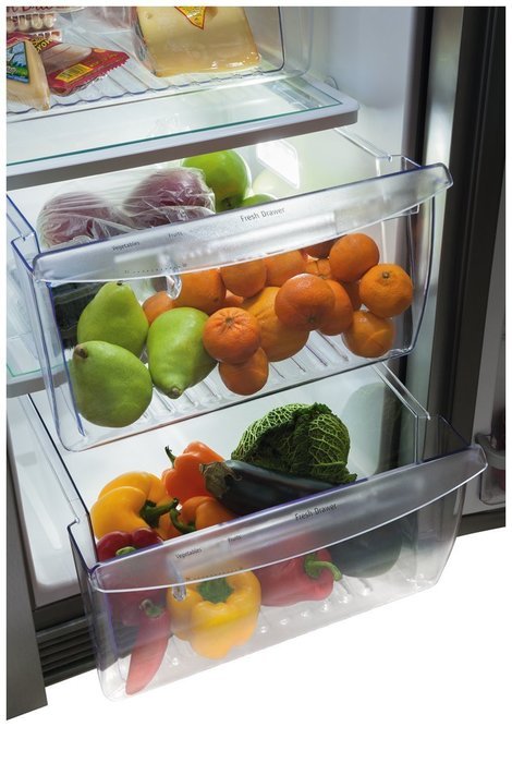 Frigidaire FGHS2655PF Gallery 26.0 Cu. Ft. Stainless Steel Side-By-Side Refrigerator - Energy Star &hellip; N3