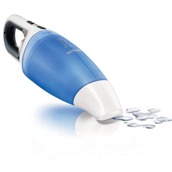 Philips FC6142 Blue Handy Vacuum Cleaner Bagless Cyclone Brush Tool, 220V N5
