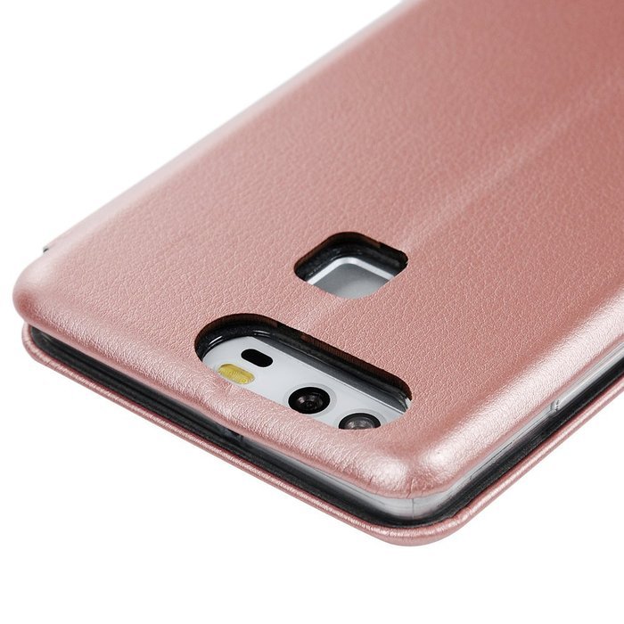 P9 Case,Huawei P9 Case - High Quality Wallet Magnetic Smart Close Premuim PU Leather Pure Color Slim Fit Soft... N14
