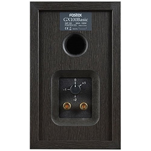 FOSTEX [Hi-Res sound source corresponding 2-way bookshelf speaker (1 unit) (Finish Dark Wenge) GX100Basic N4