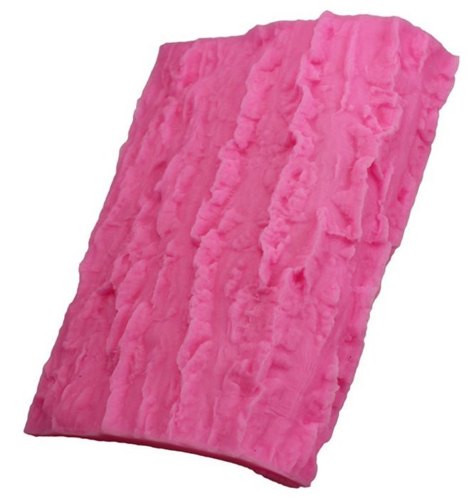 GogoForward Bark Pttern Design Food Grade Silicone Cake Mold Kitchen Tool N4
