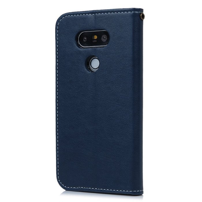 LG G5 Case,LG H868 Case - Wallet Folio Flip Magnetic Smart Closure Embossed Butterflies PU Leather Case with Stand... N42