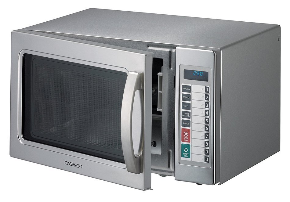 Daewoo Stainless Steel 1.0 Cu Ft Commercial Microwave Oven 1,000W | KOM-9P5CES N7
