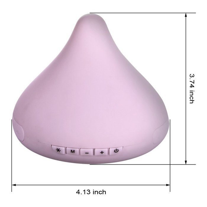 Kivors Portable Calabash Bluetooth Wireless Speaker with 5 Colors LED Lights, Compatible with iPhone, iPad, Samsung... N8