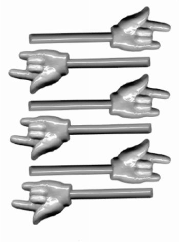 I LOVE YOU Sucker Hard Candy Mold