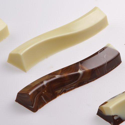 Finger Wave Bar Polycarbonate Chocolate Mold