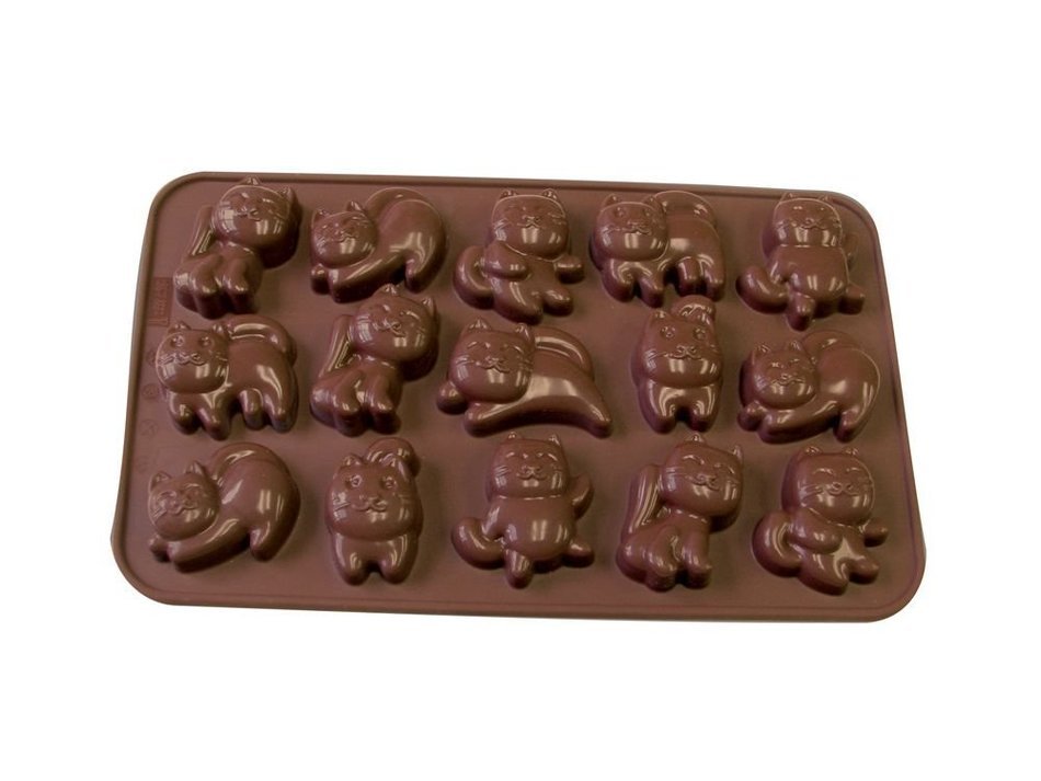 La Patisserie Silicone Chocolate Cat Molds N4