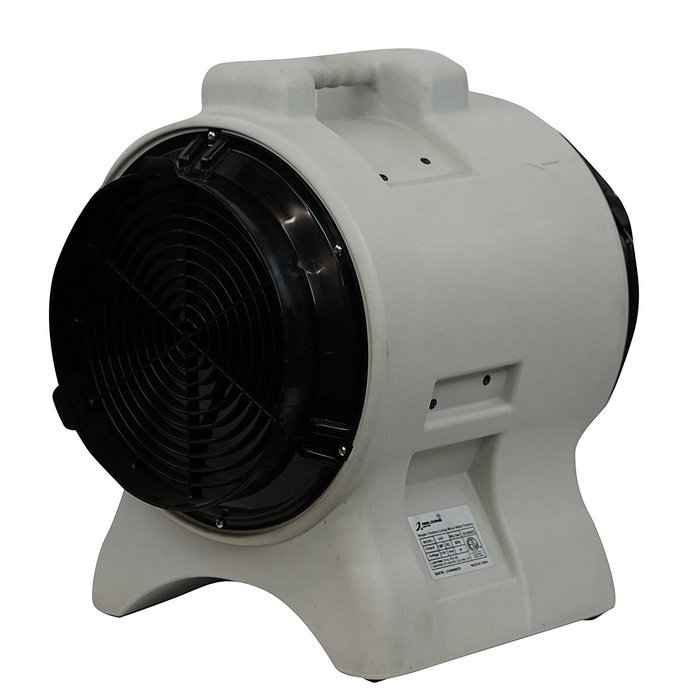 MOUNTO 1HP 3000CFM 12" Axial Blower Exhaust Fan Confined Space Blower &hellip; (Yellow) N5