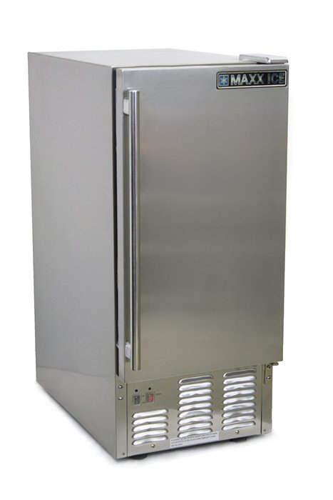 Maxx Ice MIM50-O Outdoor Self Contained Ice Maker, 50-Pound