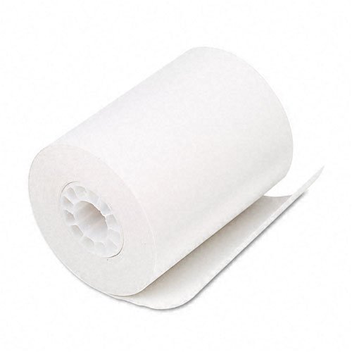 PM Company&reg; Single-Ply Thermal Cash Register/Point of Sale Rolls, 2-1/4" x 80 ft, 50/Carton