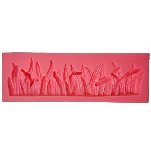 Green Grass Shaped Food Grade Silicone Mold by uGen! Soap Ice Cake Mold. Sugarcraft Tool. Chocolate Candy Fondant...