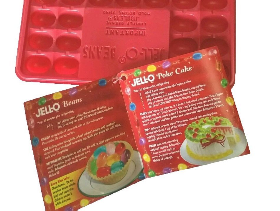 Jell-o Beans Jigglers Mold - (Makes 82 beans) N3